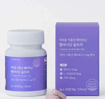 식물성 멜라토닌 5mg 멜라나잇 30정