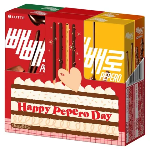 빼빼로 6종세트