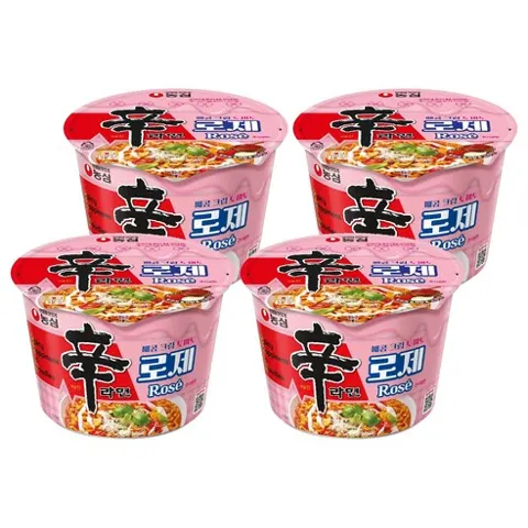 신라면 로제 큰사발면 4개 3,860원
