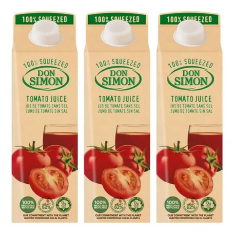 돈시몬 착즙 100% 토마토주스 1L 3팩