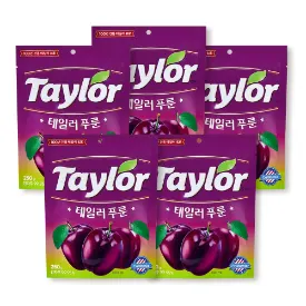테일러푸룬 공식 푸룬 건자두 250g x 5봉 (25,500원/무료)