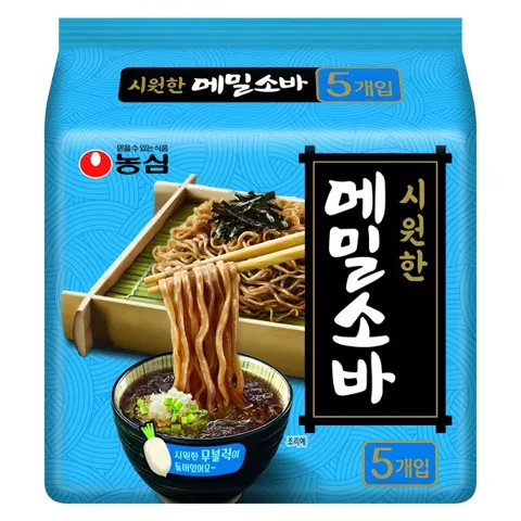 농심 메밀소바 10개