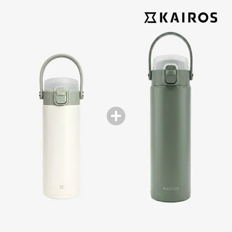 카이로스 나우 원터치 텀블러 350ml / 500ml 1+1 (19,800원/무료)