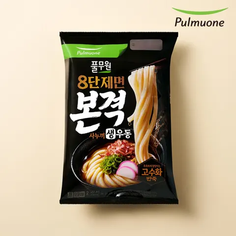 풀무원 본격 생우동 3종 선택1 사누끼, 451.6g, 1개