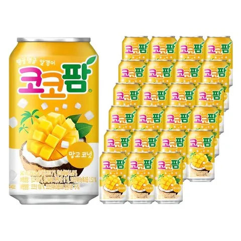 코코팜 망고코넛 340ml 24개