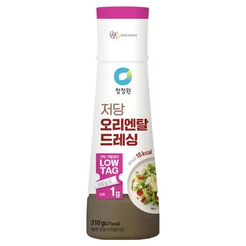 청정원 저당 오리엔탈 드레싱, 310g, 1개