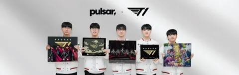 예약구매 슈퍼글라이드 3 유리 마우스패드 T1 에디션 시그니쳐 골드 외
