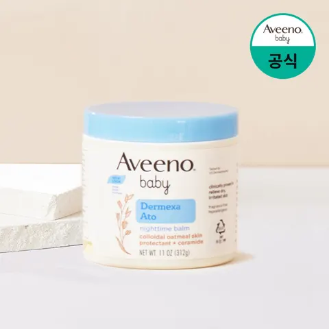 아비노베이비 민감 순한 아기 보습 더멕사 아토 나이트타임 밤 312ml, 1개 21,640원