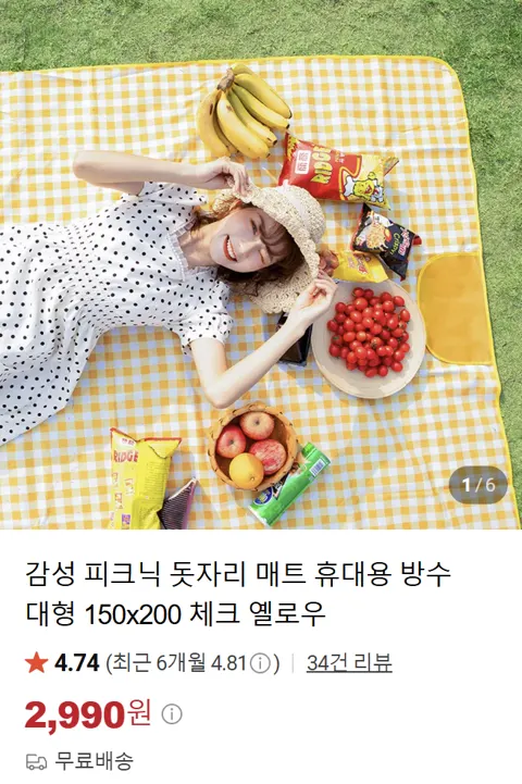 피크닉 돗자리 200x200