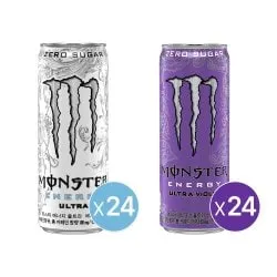 몬스터에너지 울트라 355ml 24CAN + 바이올렛 355ml 24CAN