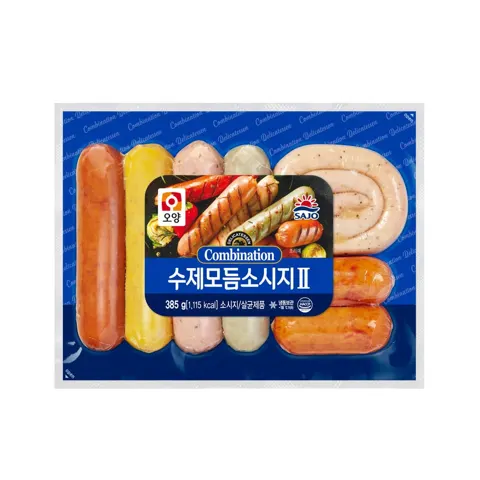 사조오양 수제 모듬 소시지 385g 2개 (7,420원/네멤무배)
