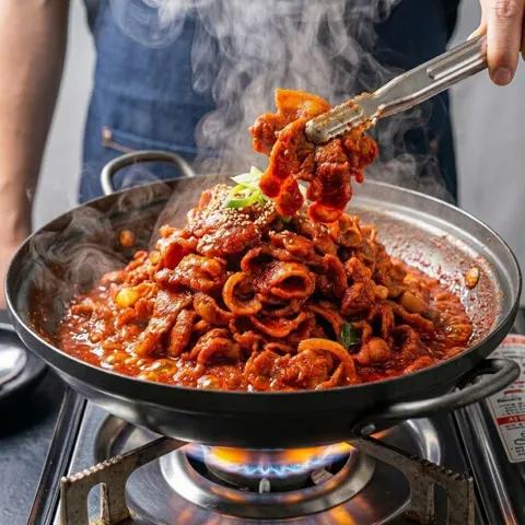 한입 고추장 삼겹살 300g 5팩 (19,990원/무료)