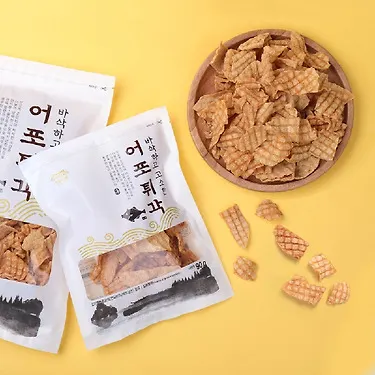 어포튀각 12봉지 3가지맛 선택(오리지널/청양고추/먹태맛) (18,000원/무료)