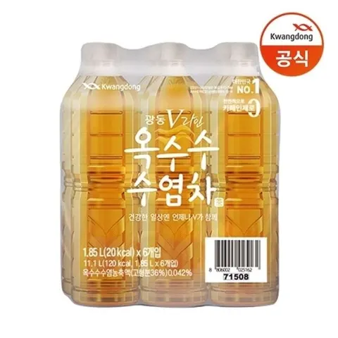 광동 옥수수수염차 1.85L 6입