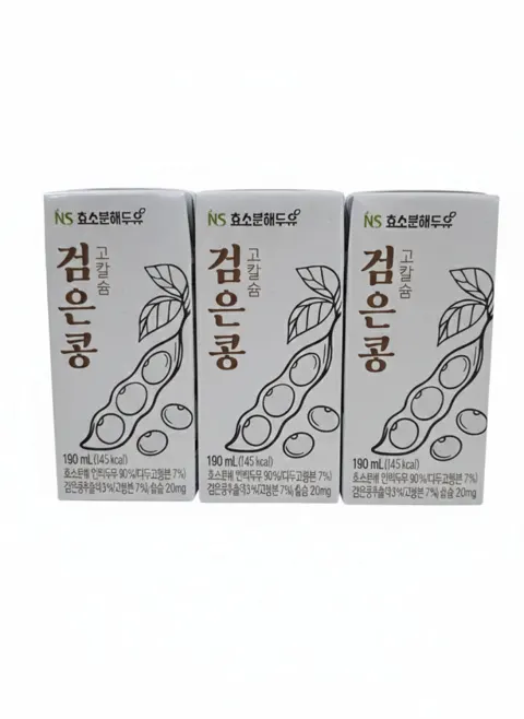 네이처세븐 효소분해두유 검은콩 고칼슘 190ml 32개 3,000원