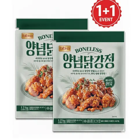 삼) BBQ 닭강정 코스트코 야자당 양념닭강정 1.2kg X 2개