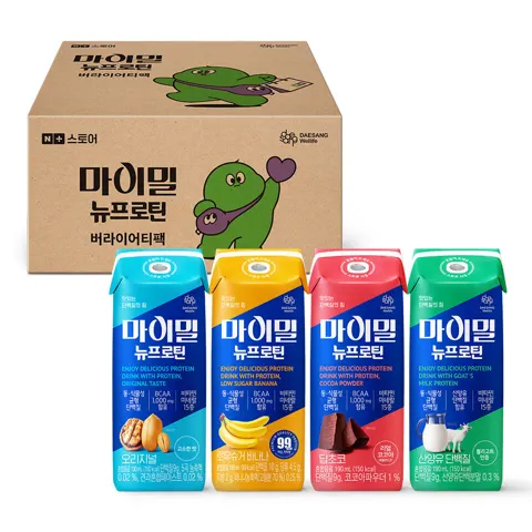 마이밀 마시는 뉴프로틴 버라이어티팩 4종 20개 1.7만원