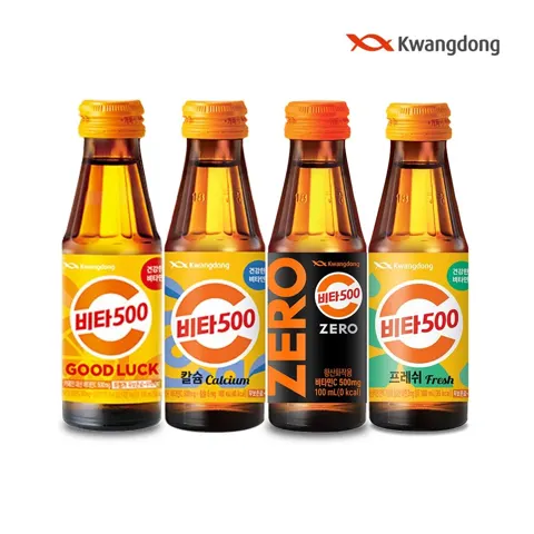 비타500 100ml 4종 총50병 (22,560원/무료)