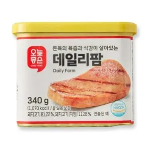 오늘좋은 데일리팜(라이트) 340G 3개