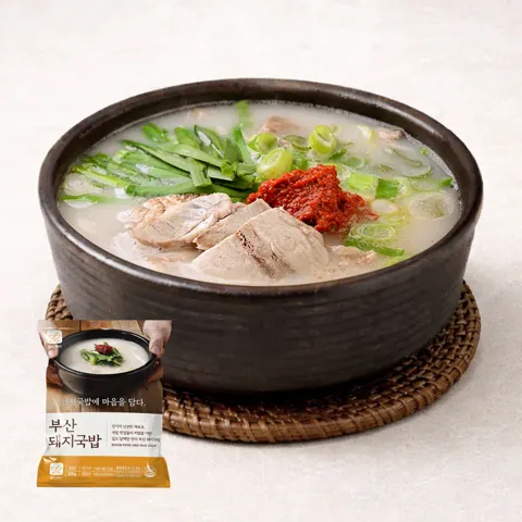 부산 돼지국밥 600g4팩+다대기4봉