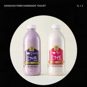 강훈목장 수제 요거트 블루베리+딸기 2L 13,950원