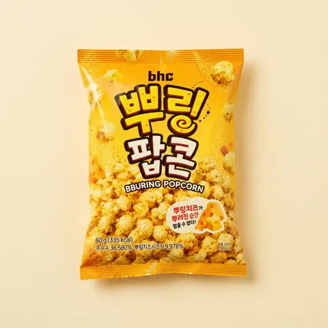 BHC 뿌링팝콘 60g 12개 (9,400 / 무배)