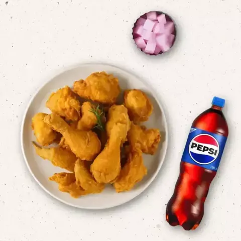 멕시카나치킨 1989오리진후라이드+콜라1.25L (14,900/무료)