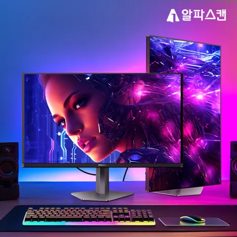 알파스캔 AGON 276UZD 4세대 QD-OLED 4K 240HZ