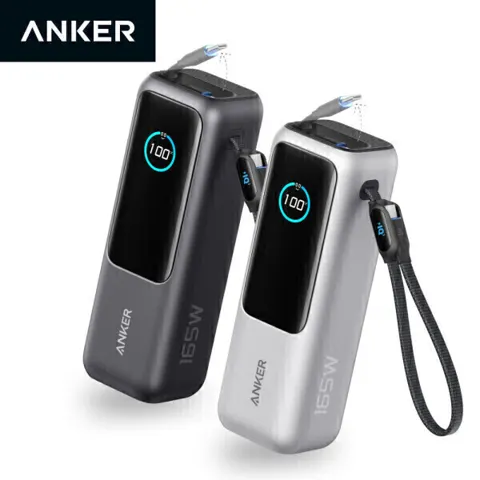 앤커 랩탑 파워뱅크25000mAh 165W 보조배터리 (C타입 케이블 일체형) A1695 84,550원