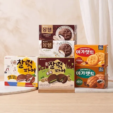 롯데 두바이찰떡파이 4개