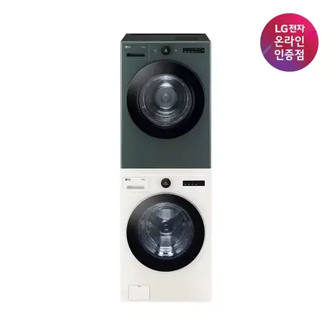 LG트롬 오브제컬렉션 세탁기 건조기 세트 FX24ENR-GNG