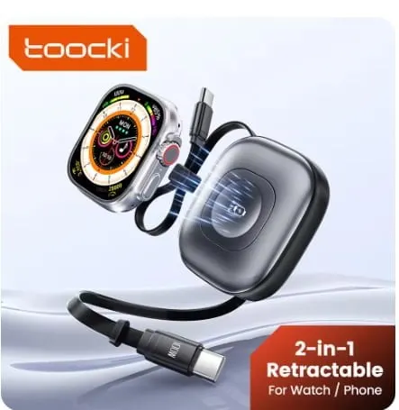 toocki      충전케이블 100W USB-C + 2.5W 무선 워치 충전기 ($10.43/무배)