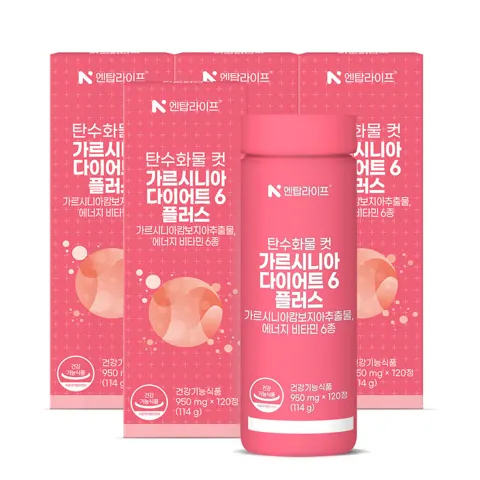 엔탑라이프 가르시니아 120정 4개 47,700원