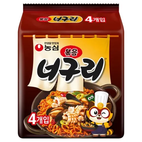 볶음너구리 봉지라면 130g 4개 5,580원