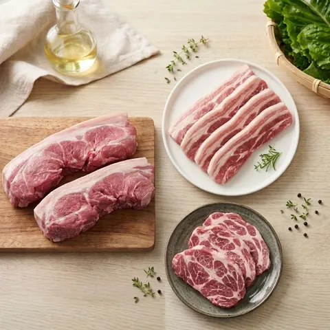보성녹돈 앞다리살 미전지 (수육용) 1kg (13,680원/무료)