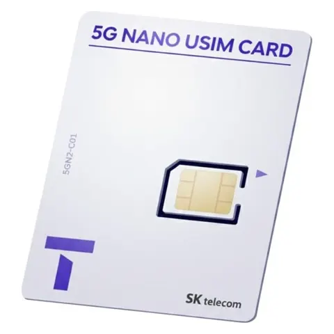 SKT T다이렉트 유심 (3,000원/무료)