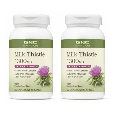 GNC 밀크씨슬 고함량 밀크씨슬 1300mg 120정 2통 (105,930원/무배)
