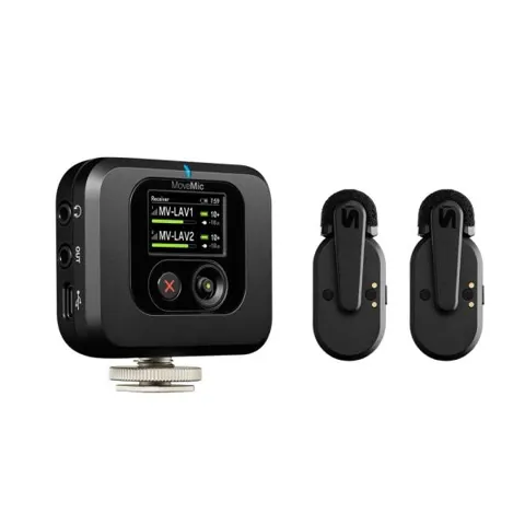 슈어 2채널 무선 라발리에 마이크 리시버 세트 MoveMic Two Receiver Kit (443,000원/무배)