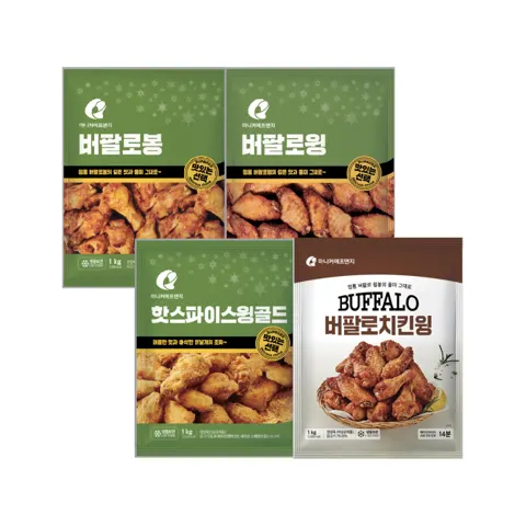 마니커에프앤지 버팔로윙 1kg 2봉 (17,900원) (무료)