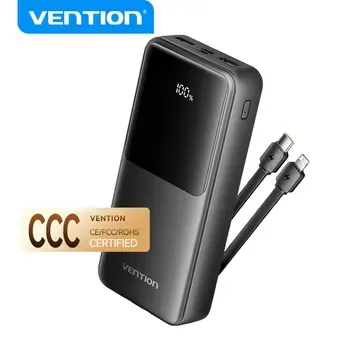 Vention CCC 20000mAh 22.5w C케이블 내장($14)/무료