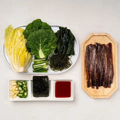 구룡포 쫀득한 완전손질 햇 과메기 5미10쪽+아채세트 (12,990원/무료)