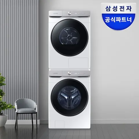 삼성 그랑데 AI 세탁기 21kg+건조기 21kg 분리형 세트 (1,789,000원/무료)