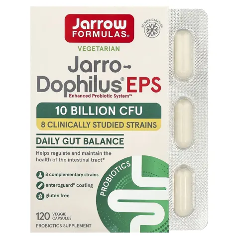 Jarrow Formulas (자로우포뮬러스), Jarro-Dophilus® EPS, 베지 캡슐 120정(캡슐당 100억CFU)