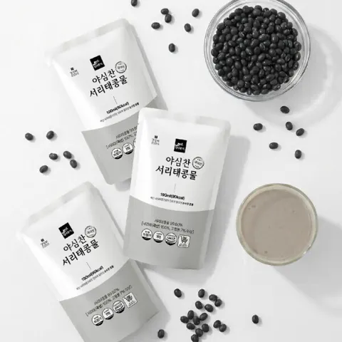 국산 서리태 진한 콩물 190ml 12개입 (16,900원/무료)