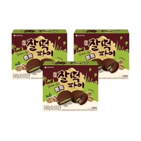 롯데 두바이찰떡파이 3개 네멤