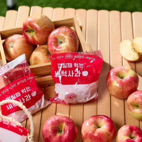 12brix 이상 당도선별 햇 홍로 세척 사과 2kg (9,500원/무료)
