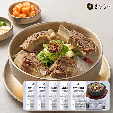 영양갈비탕 1kg x 5팩 (41,850원/무료)