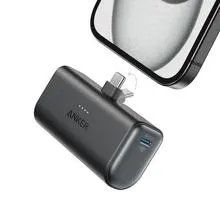 [하이마트단독특가] Anker 나노 22.5W 고속 충전 미니 도킹형 보조배터리 5000mAh 블랙 A1653