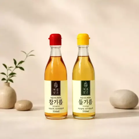 참기름 350ml 2개 (11,800원/무료)