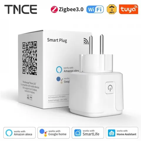 TNCE Tuya 스마트 플러그 16A 원격 제어 음성 제어($3.25)
